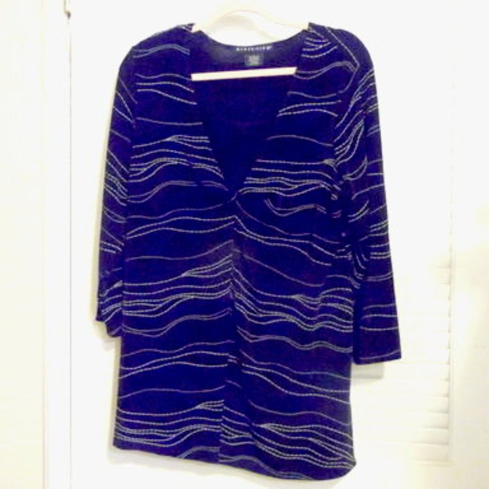 Citiknits Black Tunic Size Large